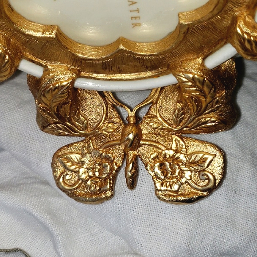 Jay Strongwater Catalina Porcelain Fluted Butterfly Bowl - Picture 4 of 14